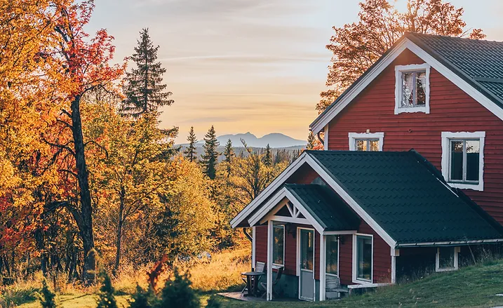 Lövåsgårdens fjällhotell i Grövelsjön